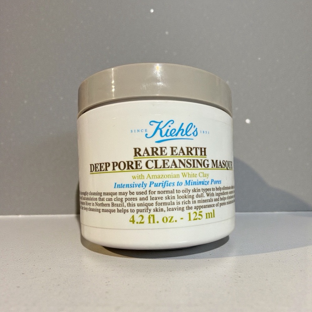 Kiehl's Rare Earth Deep Pore Cleansing Masque - White